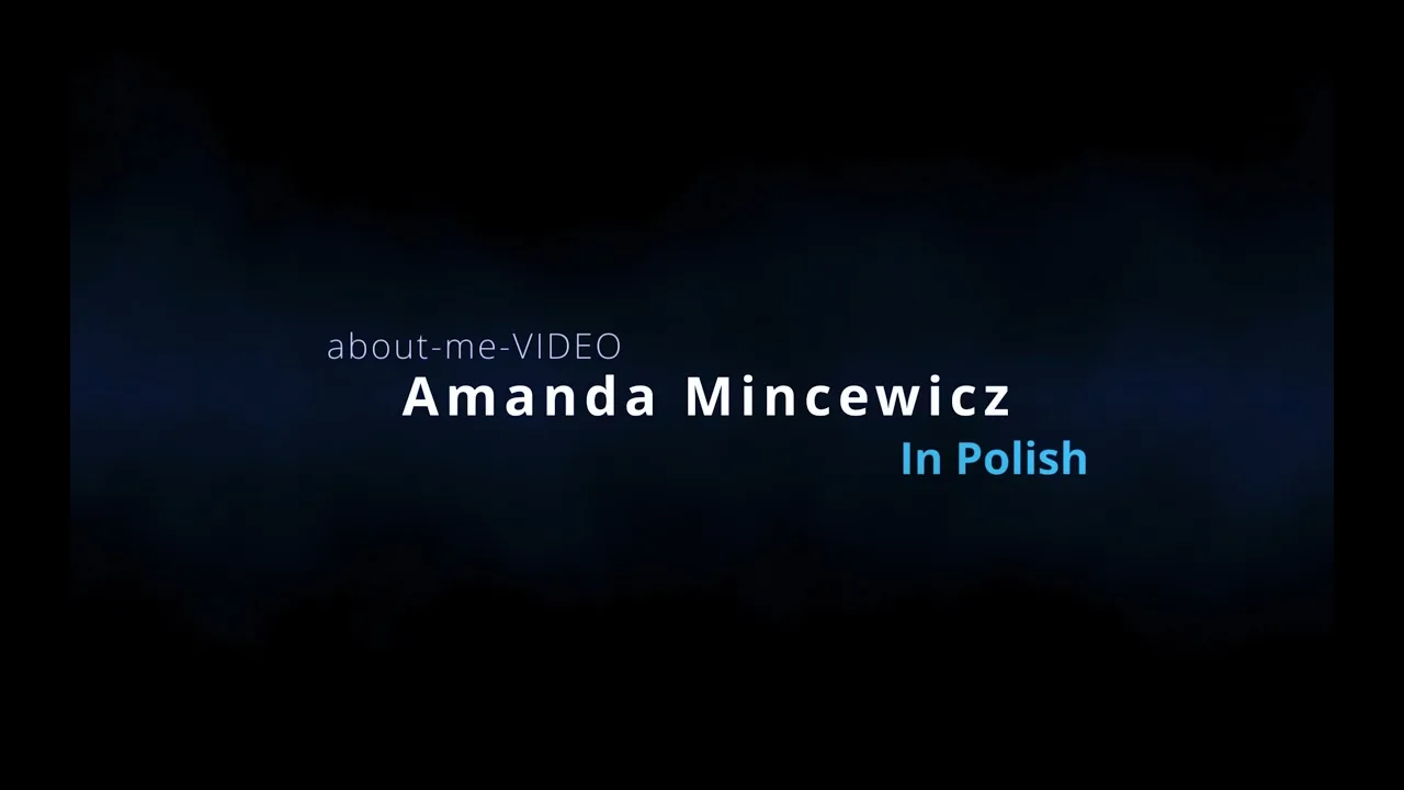 Amanda Mincewicz — showreel